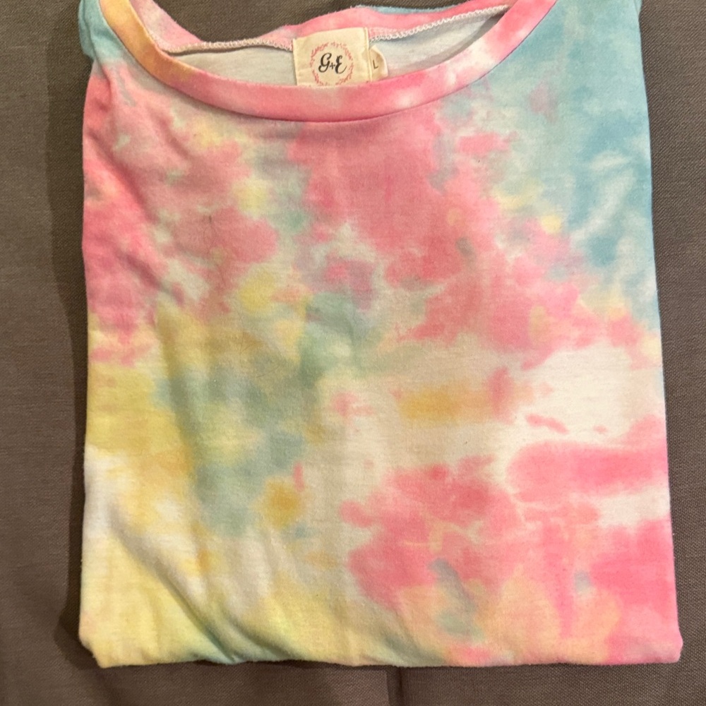 Colorful Tie-Dye T-Shirt